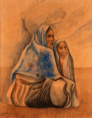 Roberto Berdecio - Untitled (Indian Woman and Child)